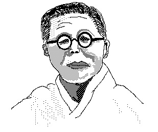 김구 선생의 그림.